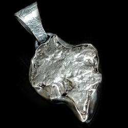 wisior,meteoryt żelazny Campo Del Cielo - Wisiory - Biżuteria