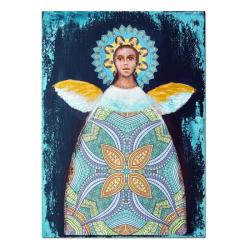 obraz anioł,anioł ręcznie malowany - Obrazy - Wyposażenie wnętrz