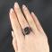 Pierścionki eudialit,srebrny pierścień,rzadki kamień