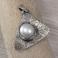 Wisiory perła i srebro,perła w srebrze,wisior z perłą