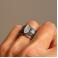 Pierścionki nowoczesny pierścionek srebro,złoto,perła
