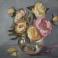Obrazy róże,kwiaty,bukiet,wazon,prezent,parapetowka