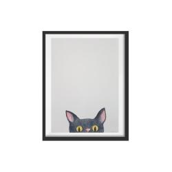 akwarela,kot - Obrazy - Wyposażenie wnętrz