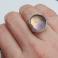 Pierścionki pierścionek,ametryn dwubarwny,srebro,fiolet,złoto,