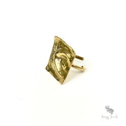 antyczny Pierścionek,oryginalny,rozginany,złoty - Pierścionki - Biżuteria