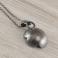 Naszyjniki perła i srebro,perła w srebrze,wisior z perłą