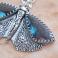 Naszyjniki srebrny motyl naszyjnik,biżuteria artystyczna
