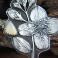 Naszyjniki srebrny,wisior,z opalem etiopskim,z kwiatami