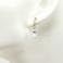 Kolczyki białe,drobne,perły,perłowe,delikatne,małe,krótkie