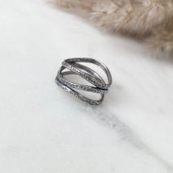 pierścionek,srebro - Pierścionki - Biżuteria