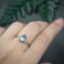 Pierścionki błękitny pierścione,koronkowy,ażurowy,romantyczny