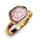 Pierścionki różowy rubin,złoty pierścionek zaręczynowy