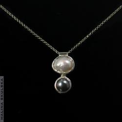 perła,organiczny,naturalny,elegancki - Naszyjniki - Biżuteria